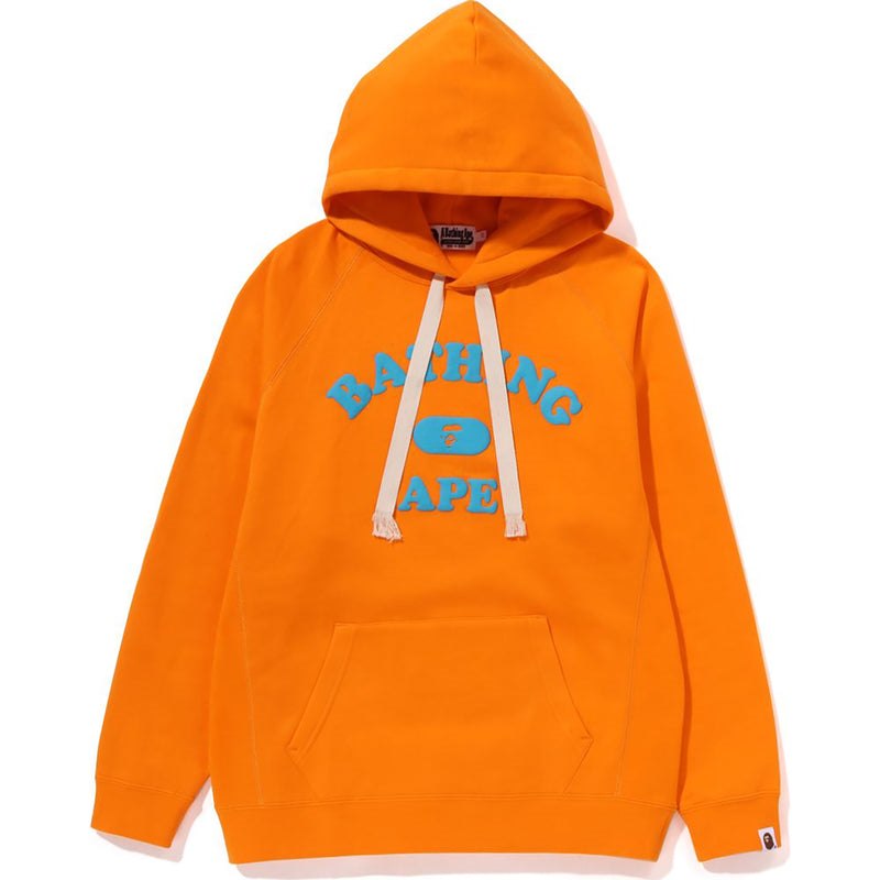 Women Bape Bathing Ape Oversized Pullover Hoodie Hoodie Orange USA | CG9651761