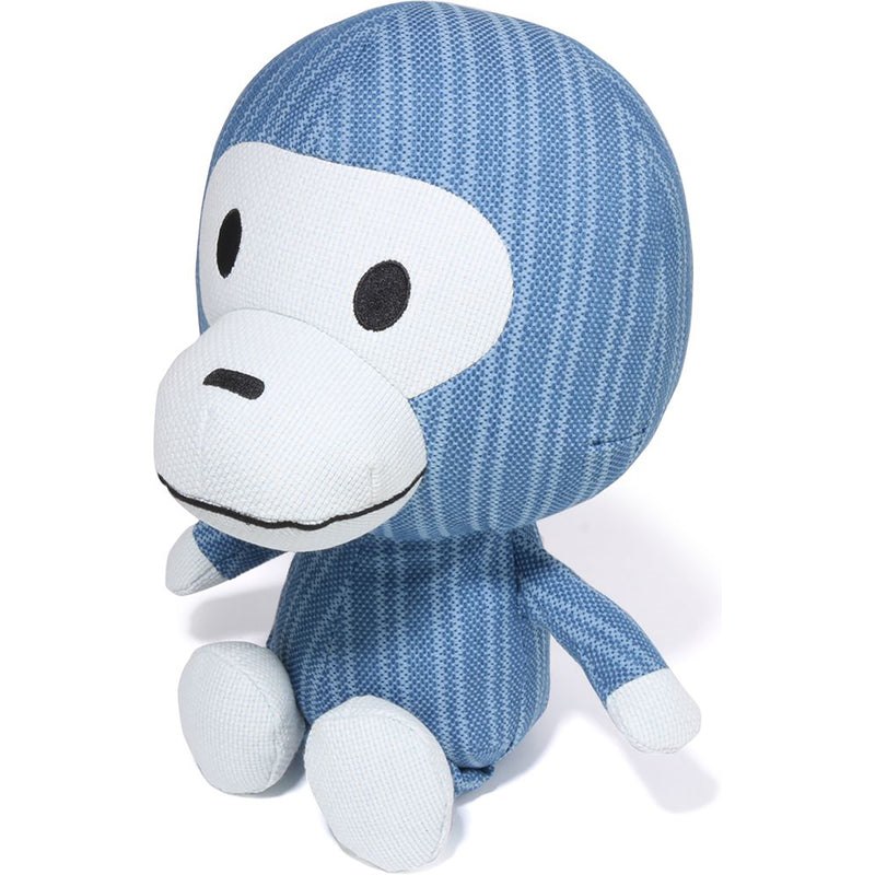 Women Bape Big Baby Milo Plush Doll Figure Navy USA | AB2942292