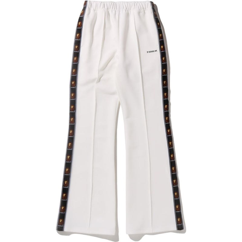 Women Bape By Bathing Ape Flare Jersey Pants Pants White USA | JI2726876