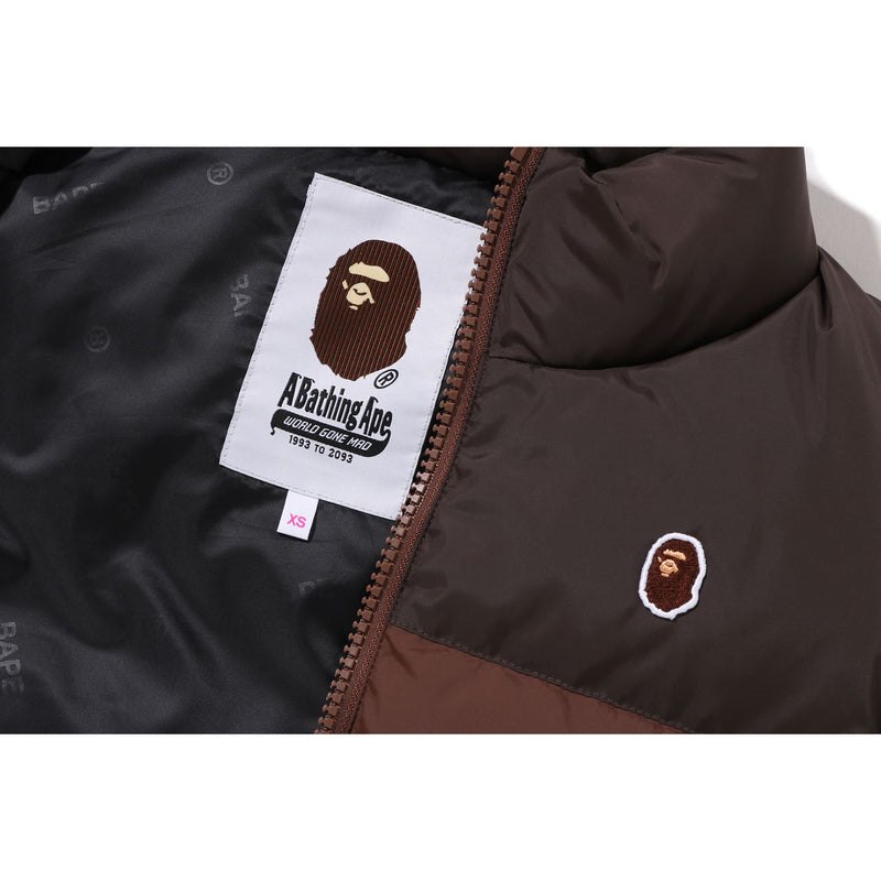 Women Bape Detachable Down Jacket Jackets Brown USA | DJ1496946