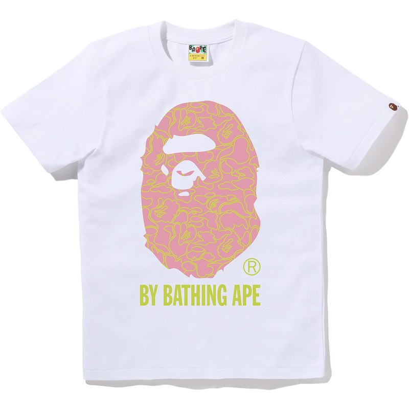 Women Bape Neon Camo By Bathing Ape Tee T Shirts White USA | LP8924294