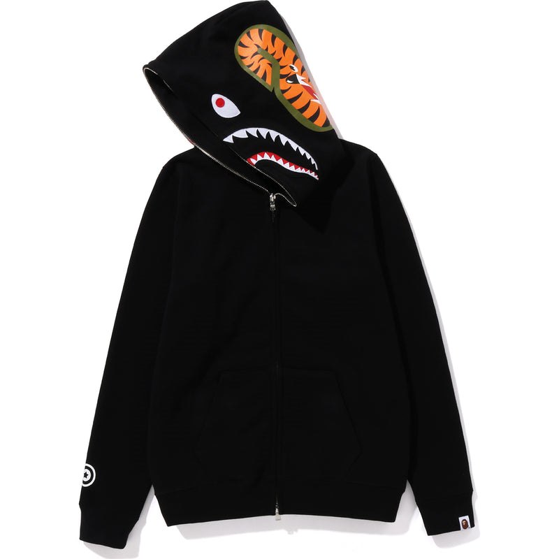 Women Bape Shark Full Zip Hoodie Hoodie Black USA | TW0283923