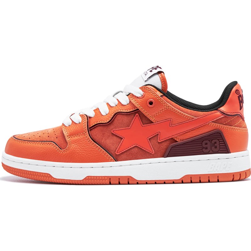 Women Bape Sk8 Sta #2 Sneakers Orange USA | UY5268128