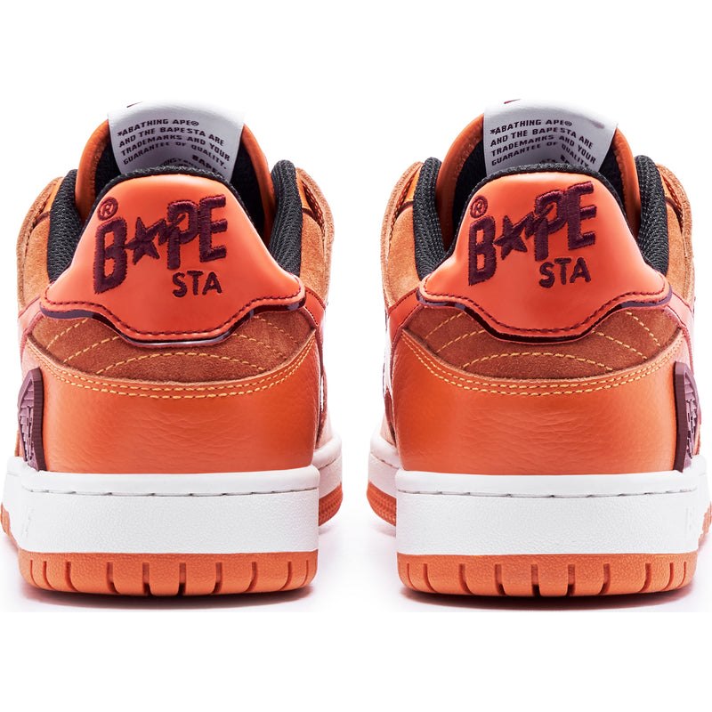 Women Bape Sk8 Sta #2 Sneakers Orange USA | UY5268128