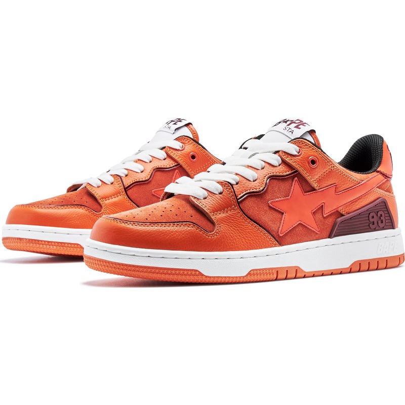 Women Bape Sk8 Sta #2 Sneakers Orange USA | UY5268128