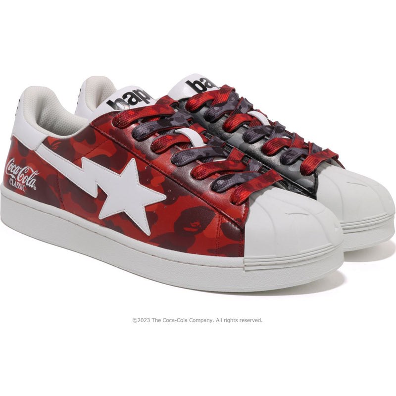 Women Bape Skull Sta X Coca-cola Sneakers Multicolor USA | YD2670260