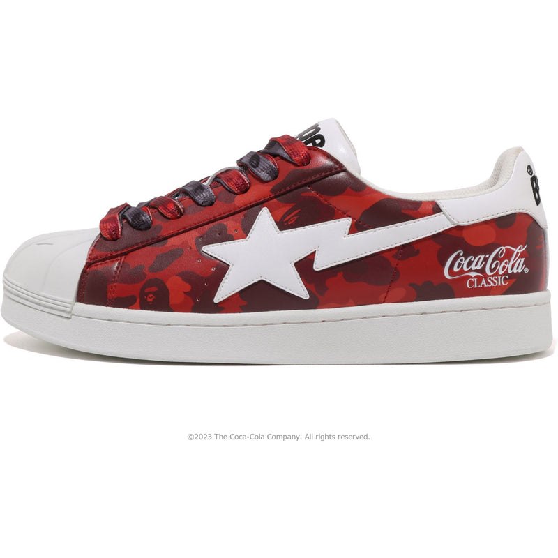 Women Bape Skull Sta X Coca-cola Sneakers Multicolor USA | YD2670260