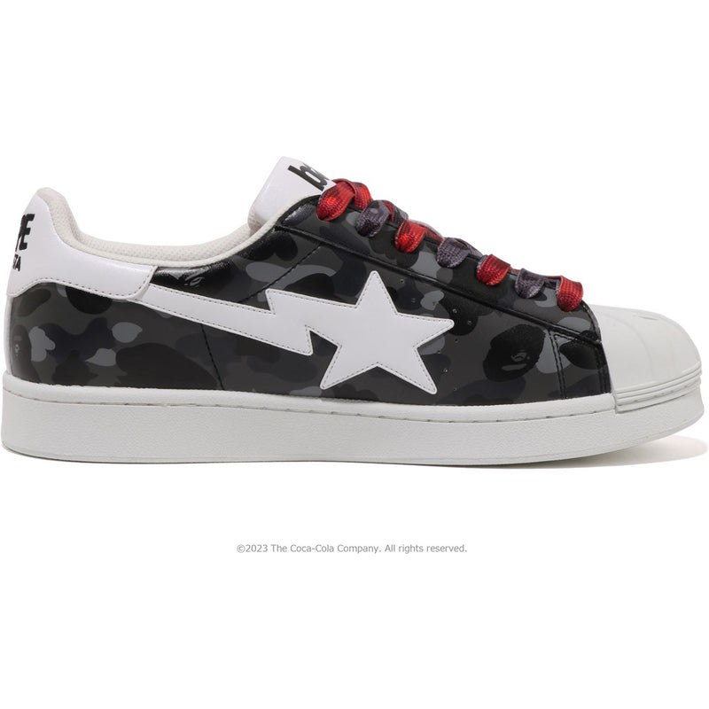 Women Bape Skull Sta X Coca-cola Sneakers Multicolor USA | YD2670260