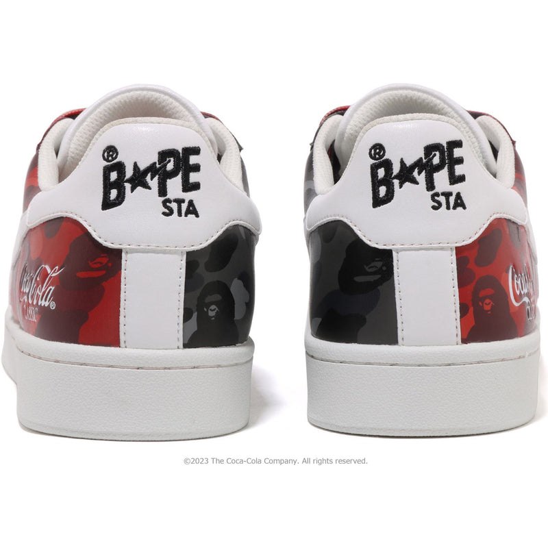 Women Bape Skull Sta X Coca-cola Sneakers Multicolor USA | YD2670260