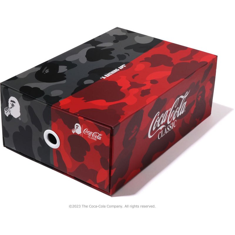 Women Bape Skull Sta X Coca-cola Sneakers Multicolor USA | YD2670260