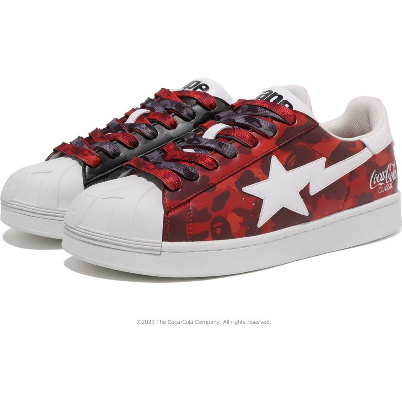 Women Bape Skull Sta X Coca-cola Sneakers Multicolor USA | YD2670260