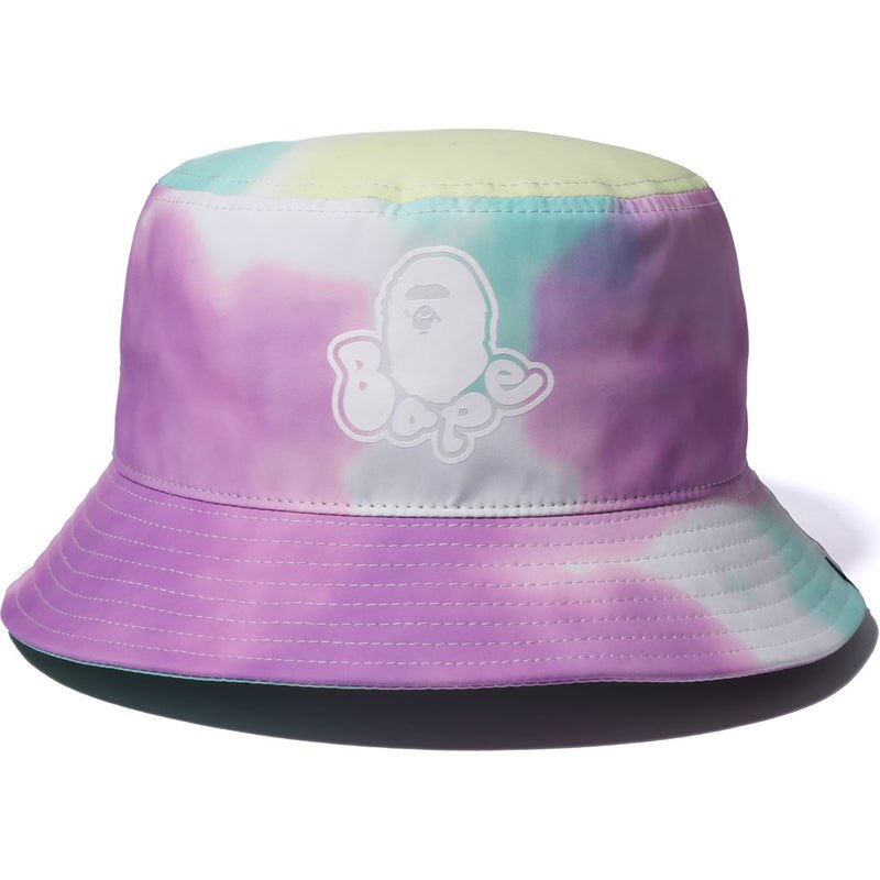 Women Bape Tie Dye Bucket Hat Caps Multi USA | RT8960890