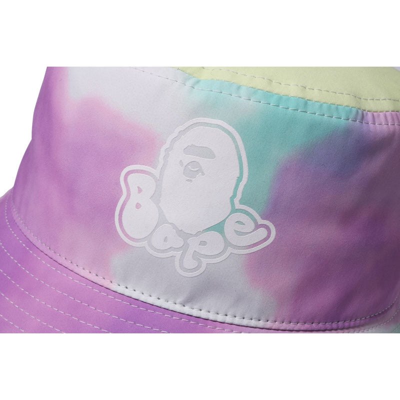 Women Bape Tie Dye Bucket Hat Caps Multi USA | RT8960890