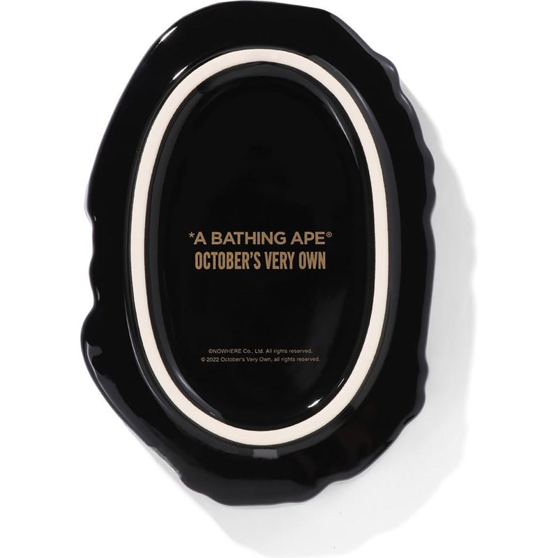 Women Bape X Ovo Ape Head Cigar Ashtray Home Gold USA | GS6871081